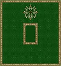 Персидский ковровое покрытие с укладкой в бильярдный зал CLASSIC GREEN