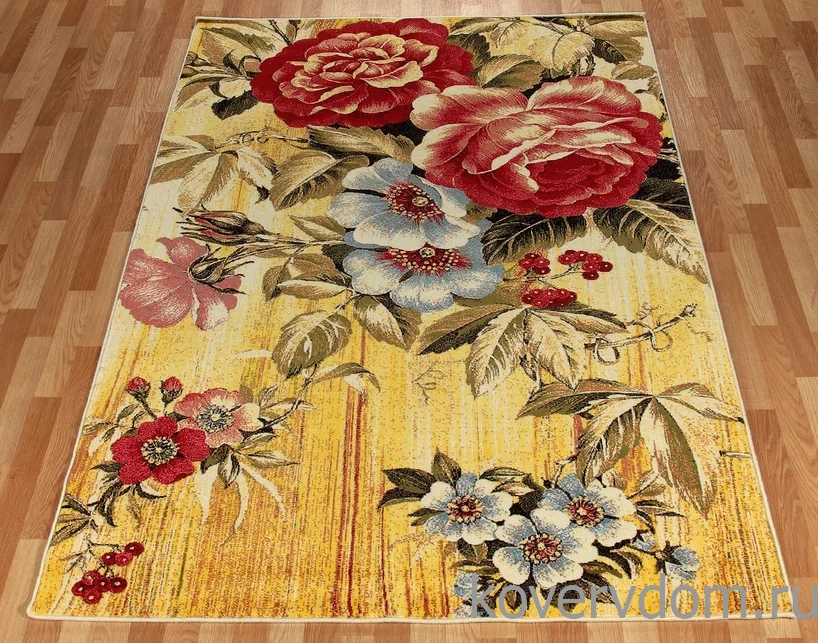 Шерстяной ковер Hunnu Цветы 6A1669 174 Шерстяной ковер Hunnu Цветы 6A1669 174