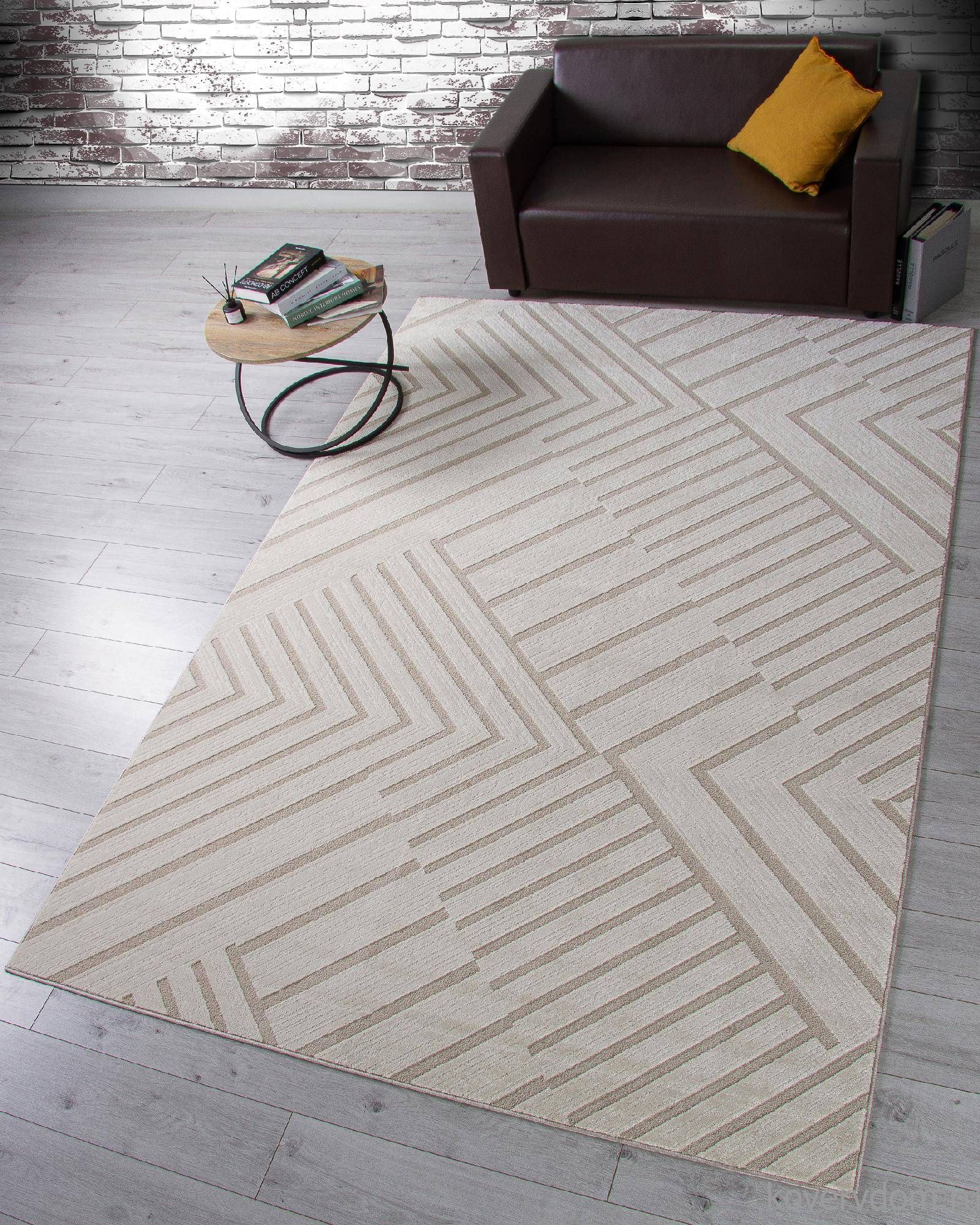 Ковер DIOS F438 LIGHT CREAM