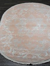 Ковер из Турции розовый TRUVA 08311P PINK / PINK Овал