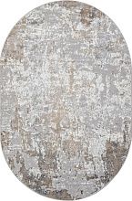 Овальный ковер обычный ворс PARADIZE-A 00746B BEIGE / GREY Овал