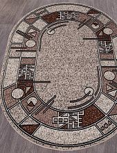 Ковер GAVANA ALBINA 3 BEIGE Овал