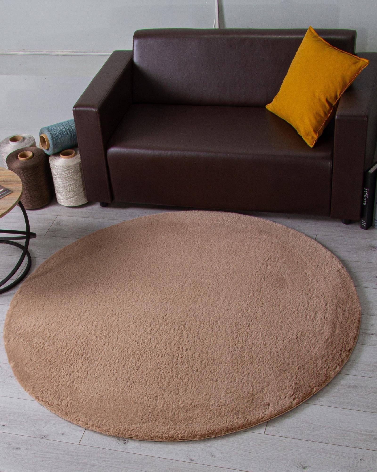 Ковер RABBIT LUXE PX2001 CAMEL Круг Ковер RABBIT LUXE PX2001 CAMEL Круг