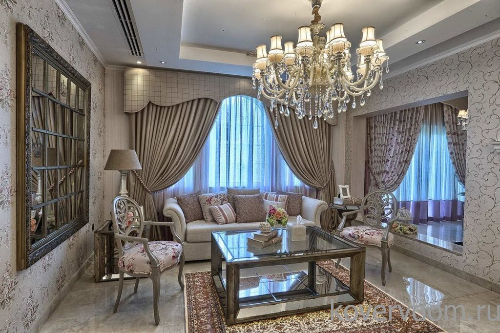 Ковер ручной работы 100% шерсть SAROUKH Cream Brown Ковер ручной работы 100% шерсть SAROUKH Cream Brown