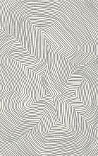 Круглый ковер BRIZ F663 GRAY