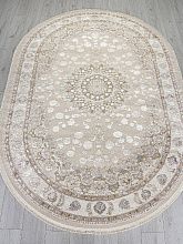 Ковер DELINA A050B L.BEIGE / CREAM Овал