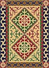 Джутовый ковер УЗОРЫ 40506-04