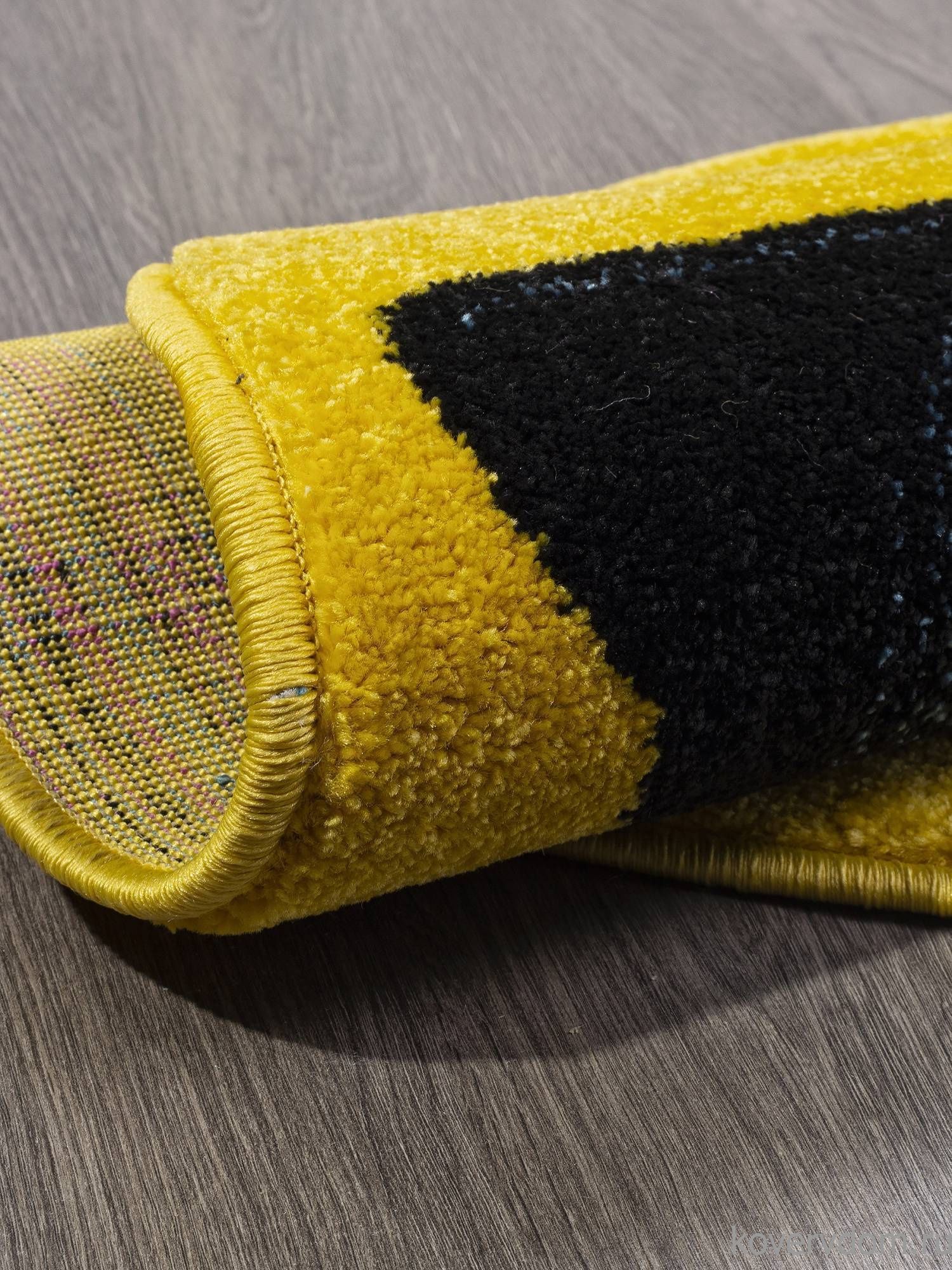 Ковер SMILE NC15 YELLOW Круг