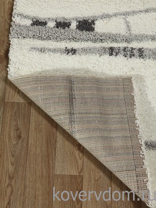 Ковер фризе JAZZY KIMI white