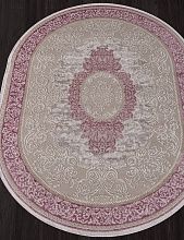 Овальный ковер розовый MOROCCO D764 PINK Овал
