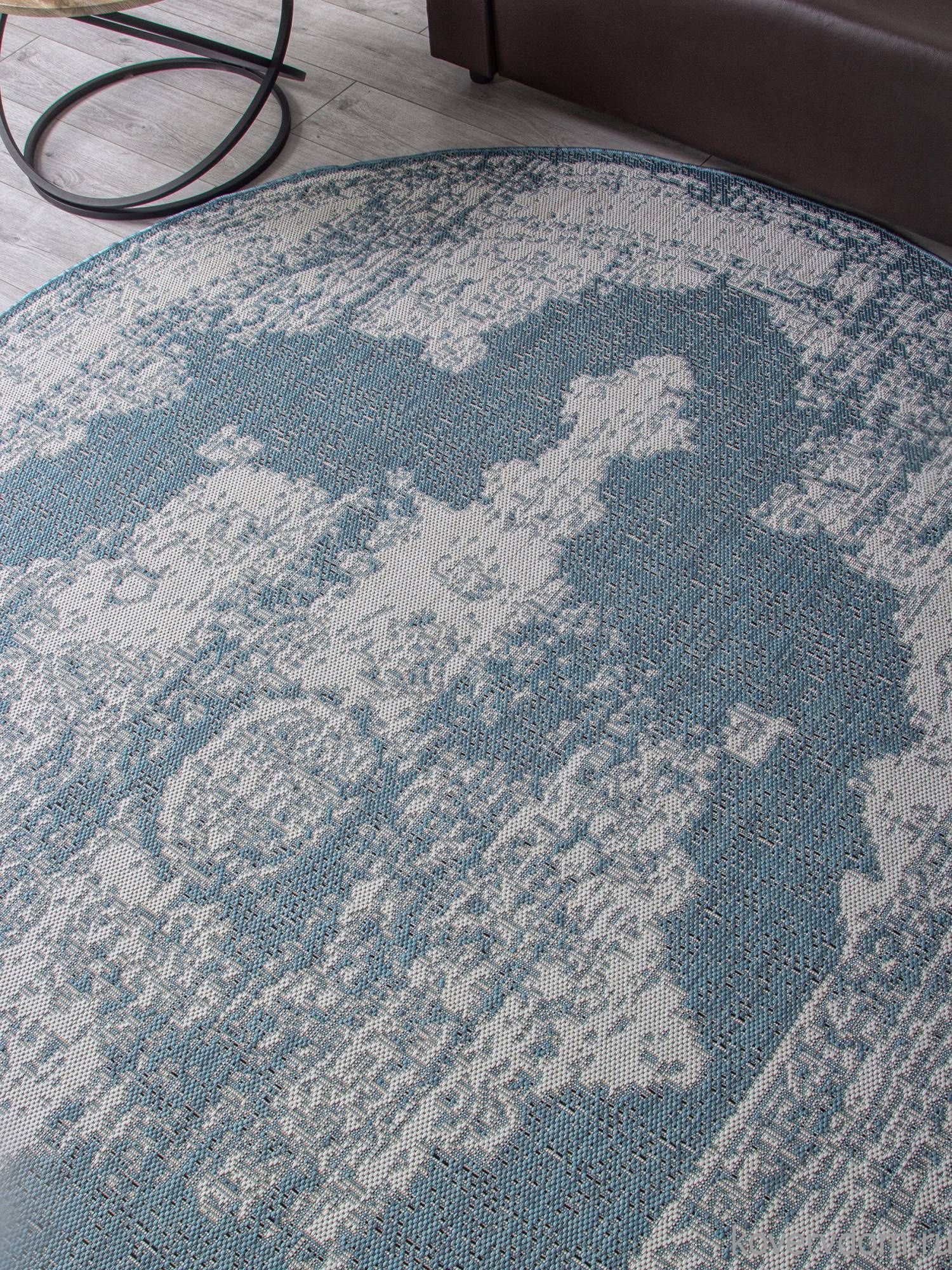 Ковер KAIR-A S129 BLUE Овал