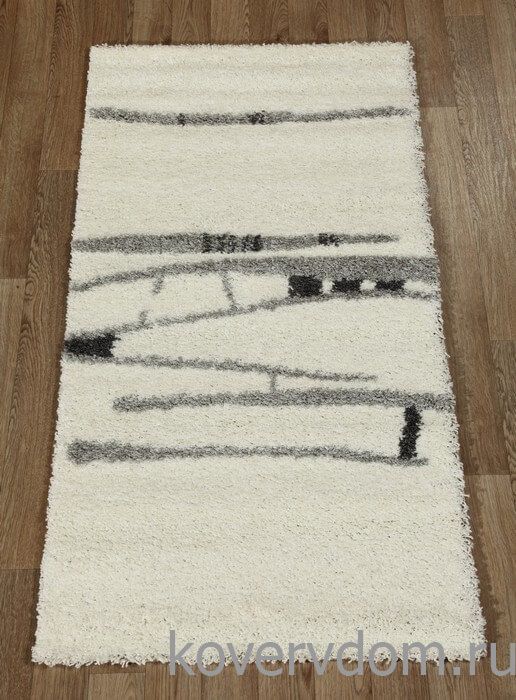 Ковер фризе JAZZY KIMI white