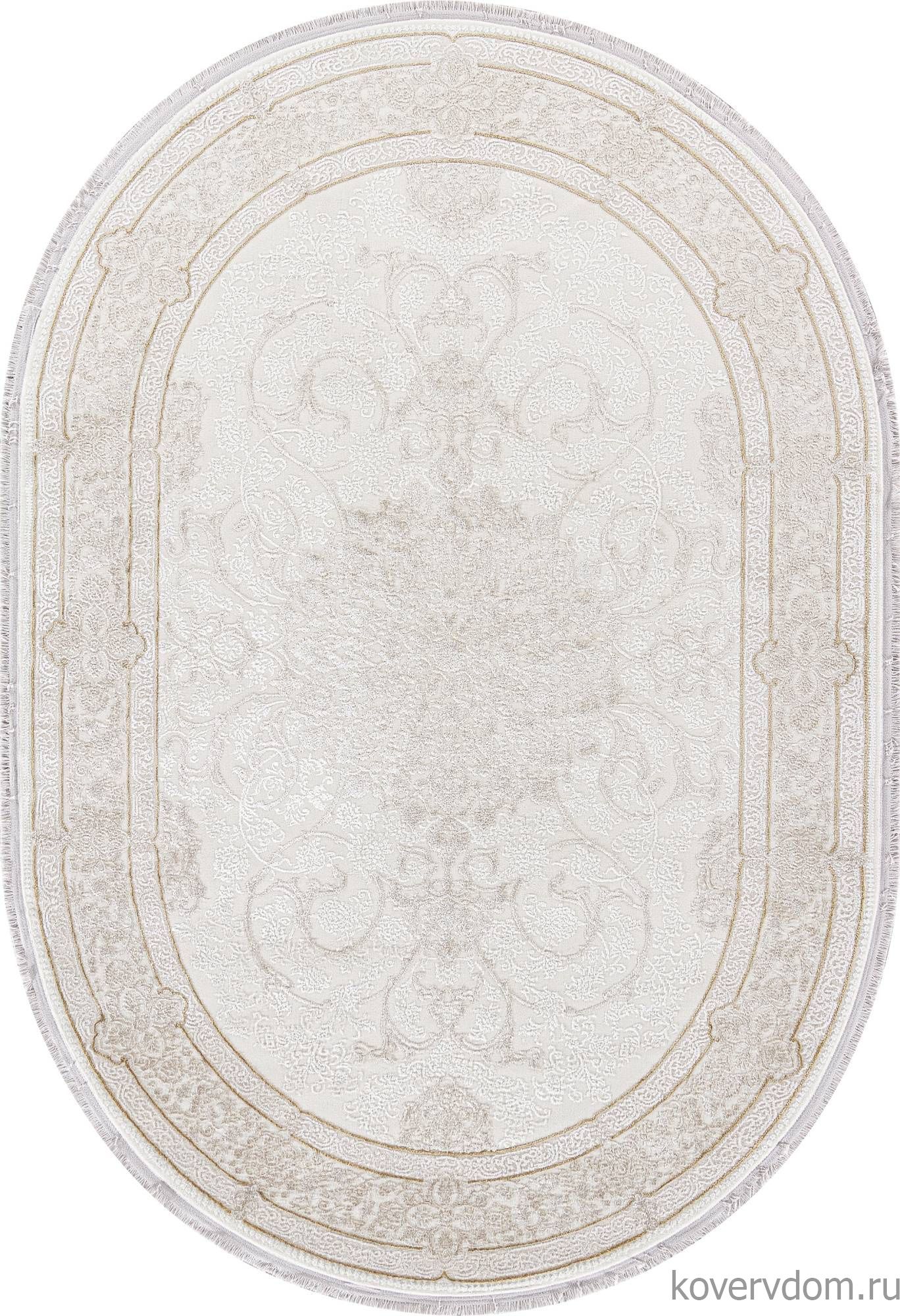 Ковер SANDALI 30031V CREAM / CREAM Овал Ковер SANDALI 30031V CREAM / CREAM Овал