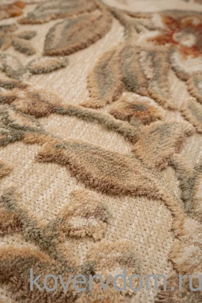 Рельефный ковер из вискозы GENOVA 38027 6262 60 КРУГ