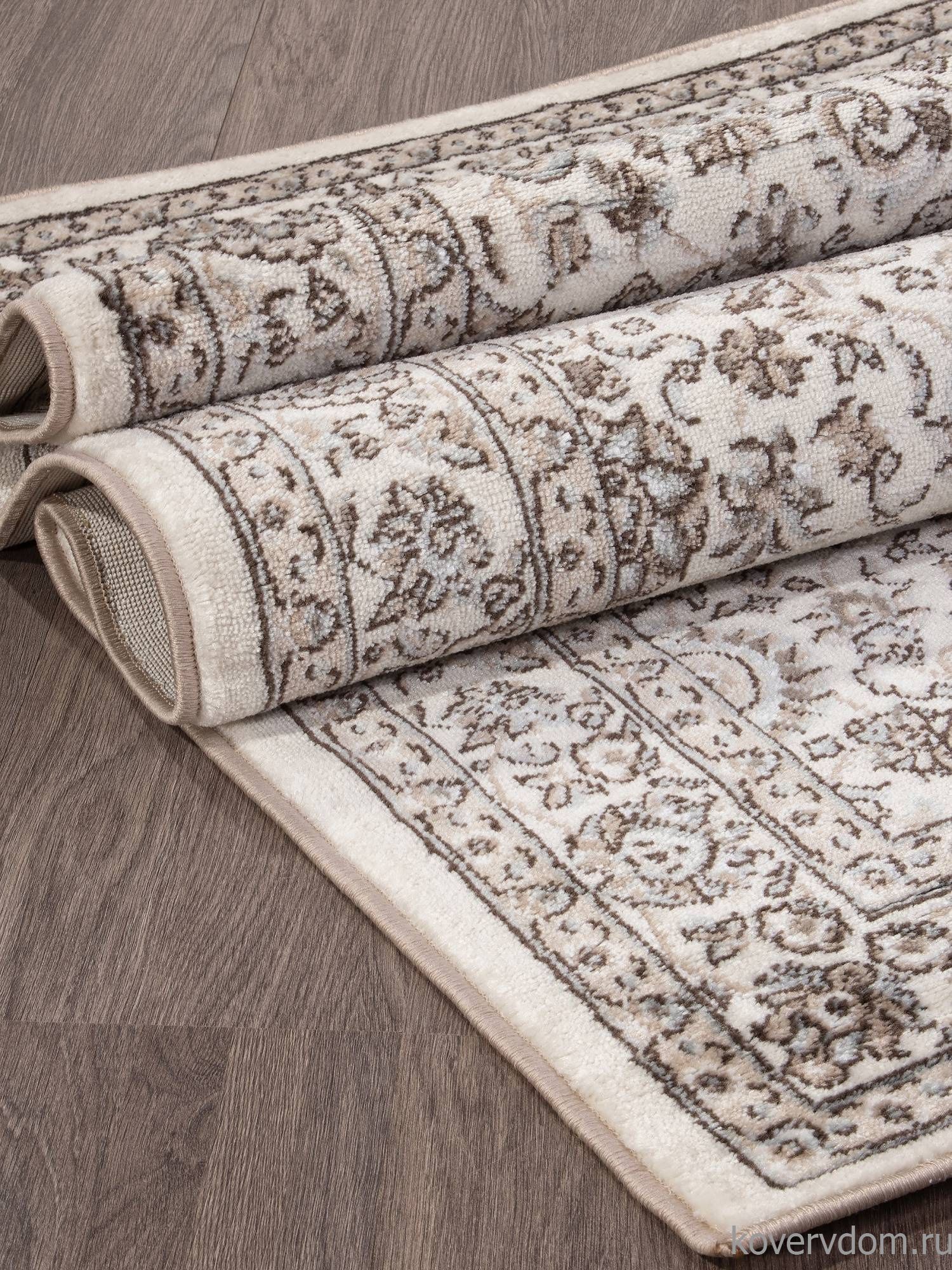 Ковер LUXE L009 CREAM-BROWN Ковер LUXE L009 CREAM-BROWN