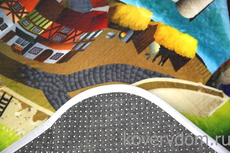 Детский развивающий 3D ковер Сказочный Замок 86004