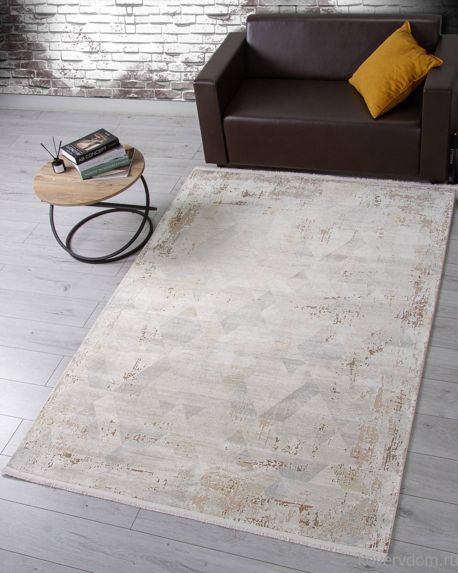 Ковер EMPEROS OLIMPOS F726AD BEIGE / L.BROWN Ковер EMPEROS OLIMPOS F726AD BEIGE / L.BROWN