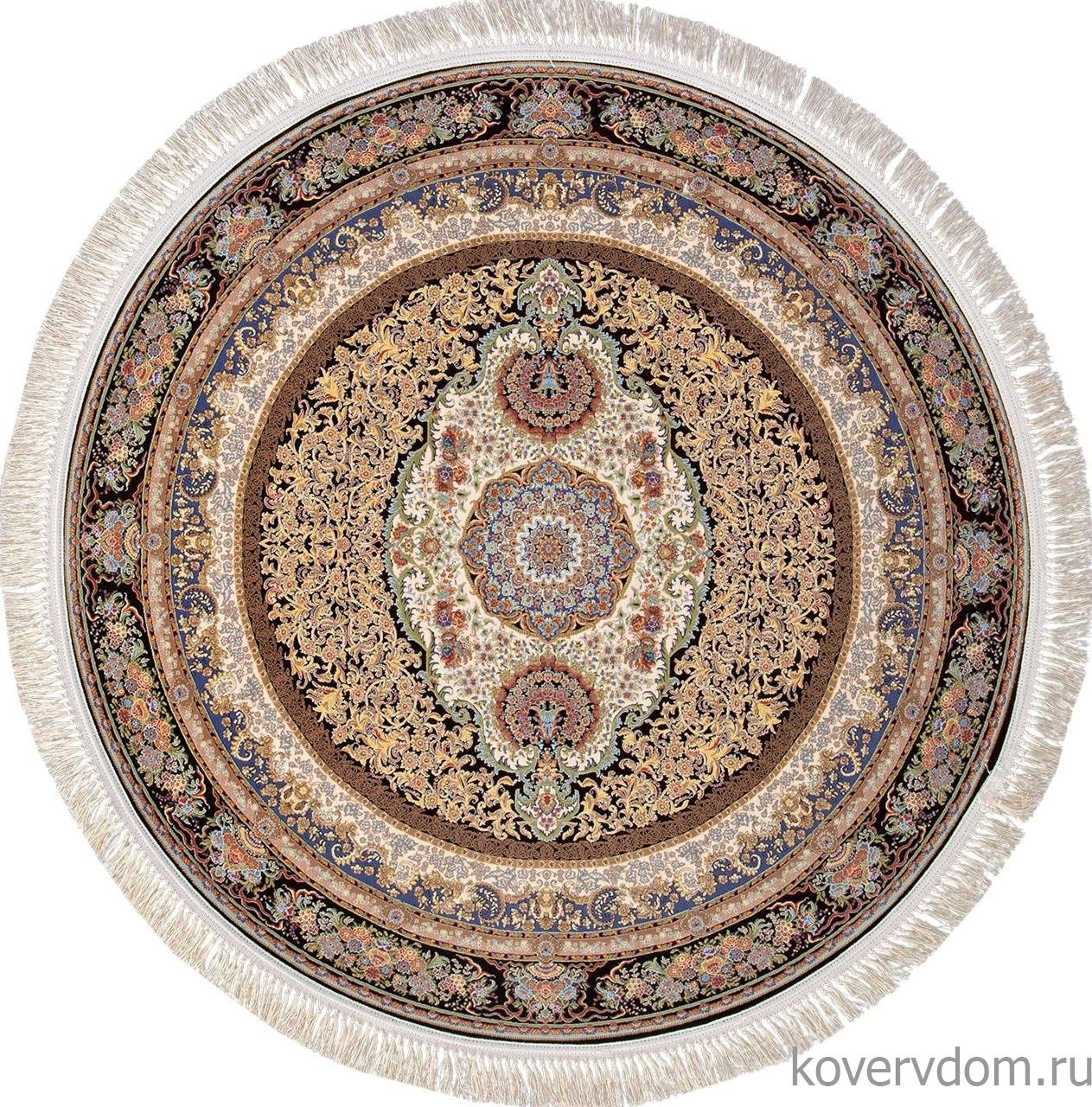 Ковер SHIRAZ Tina BROWN Круг Ковер SHIRAZ Tina BROWN Круг