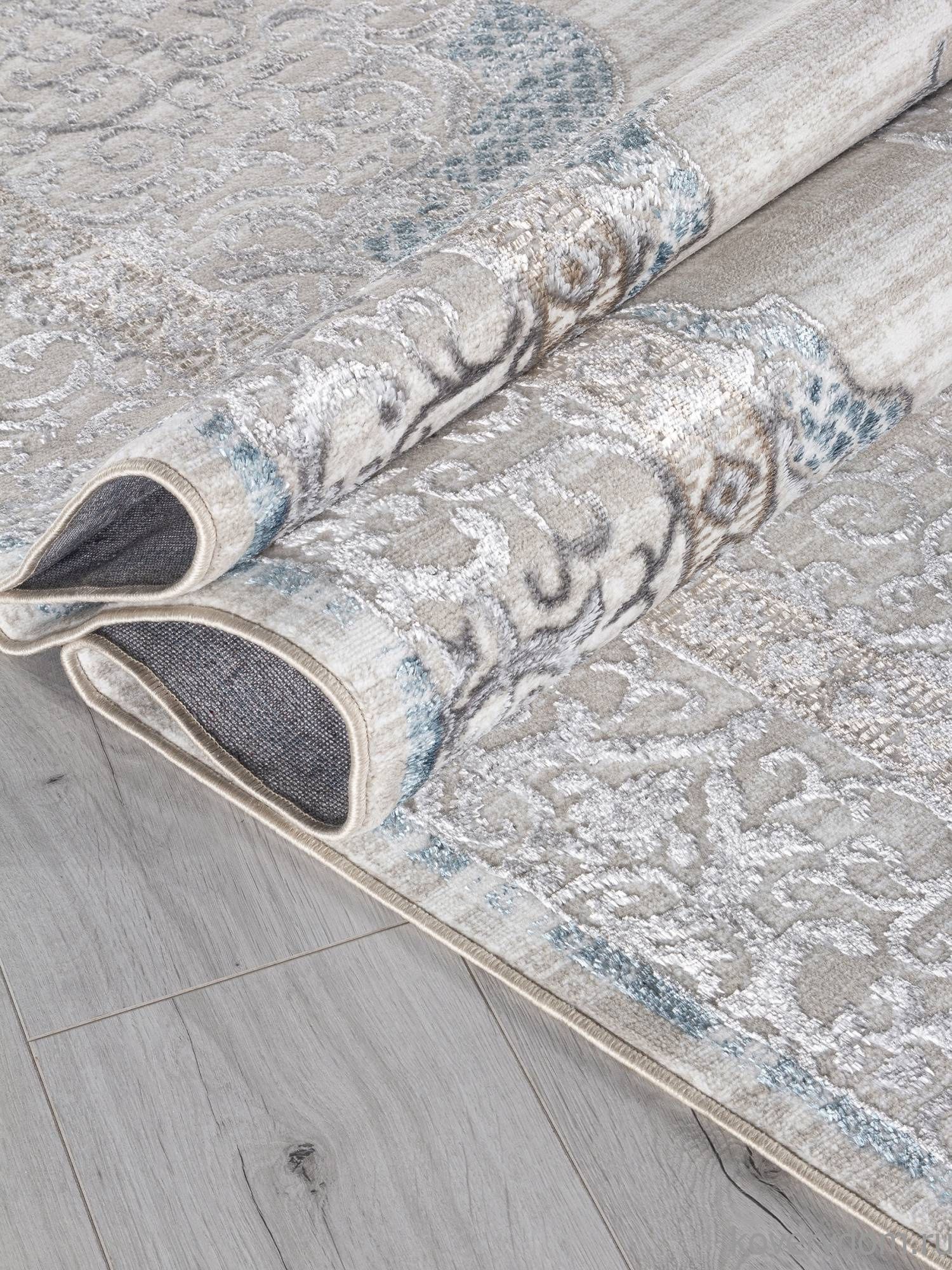 Ковер EFSAN L279A CREAM SHRINK / BLUE FDY Ковер EFSAN L279A CREAM SHRINK / BLUE FDY