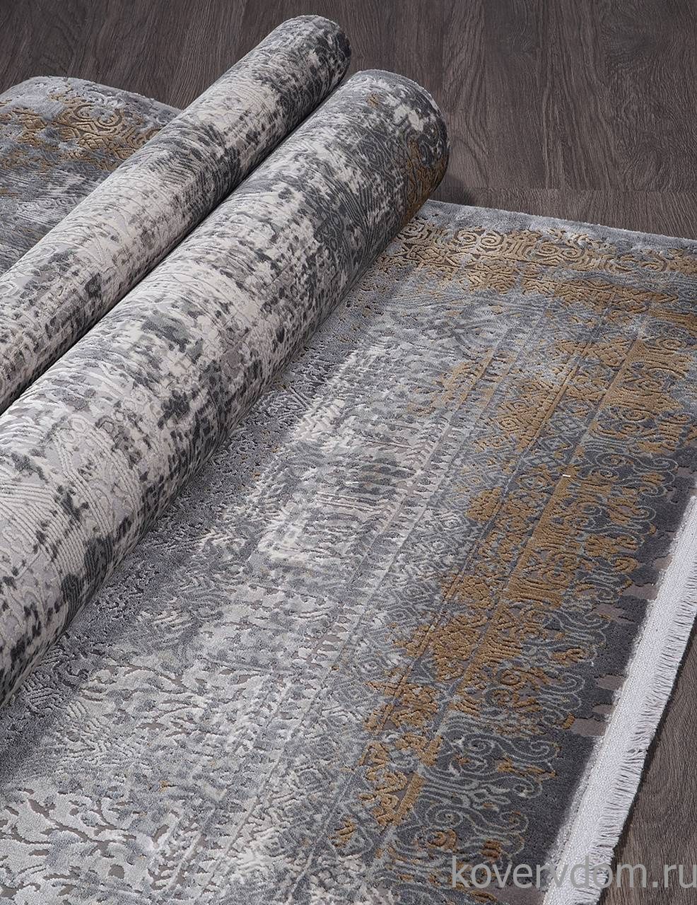 Ковер ELEXSUS OLIMPOS Y5073F GREY / GREY Ковер ELEXSUS OLIMPOS Y5073F GREY / GREY