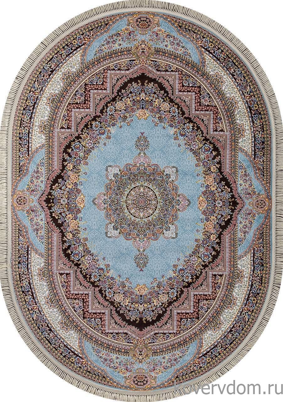 Ковер ARAVIA 6805 BLUE-BROWN Овал
