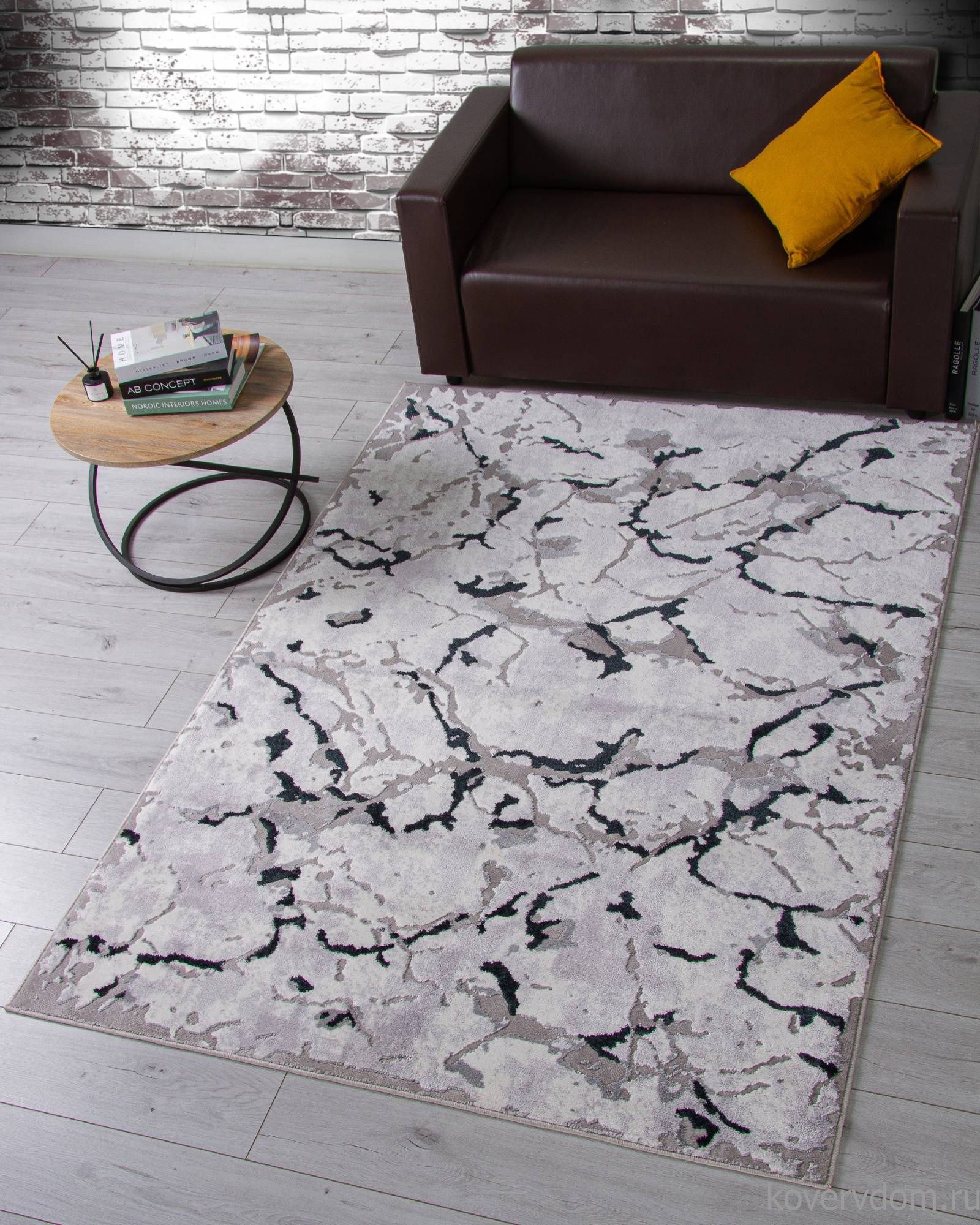 Ковер PALERMO F289 DARK GRAY