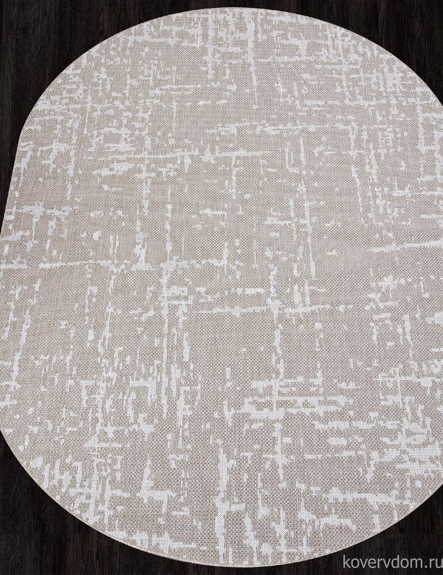 Ковер-циновка KAIR S136 BEIGE Овал