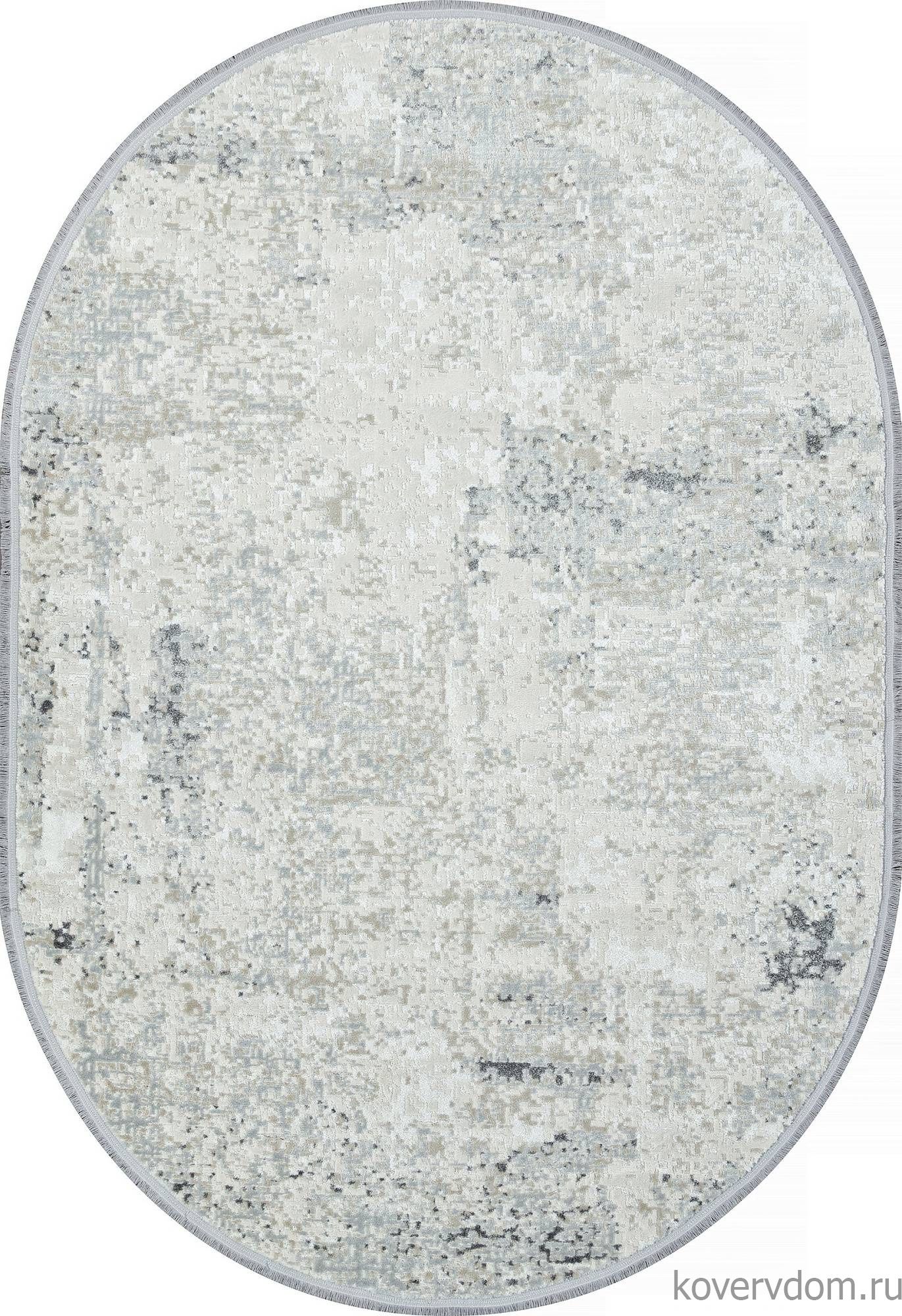 Ковер RUBI 26762Z CREAM / L.GREY Овал