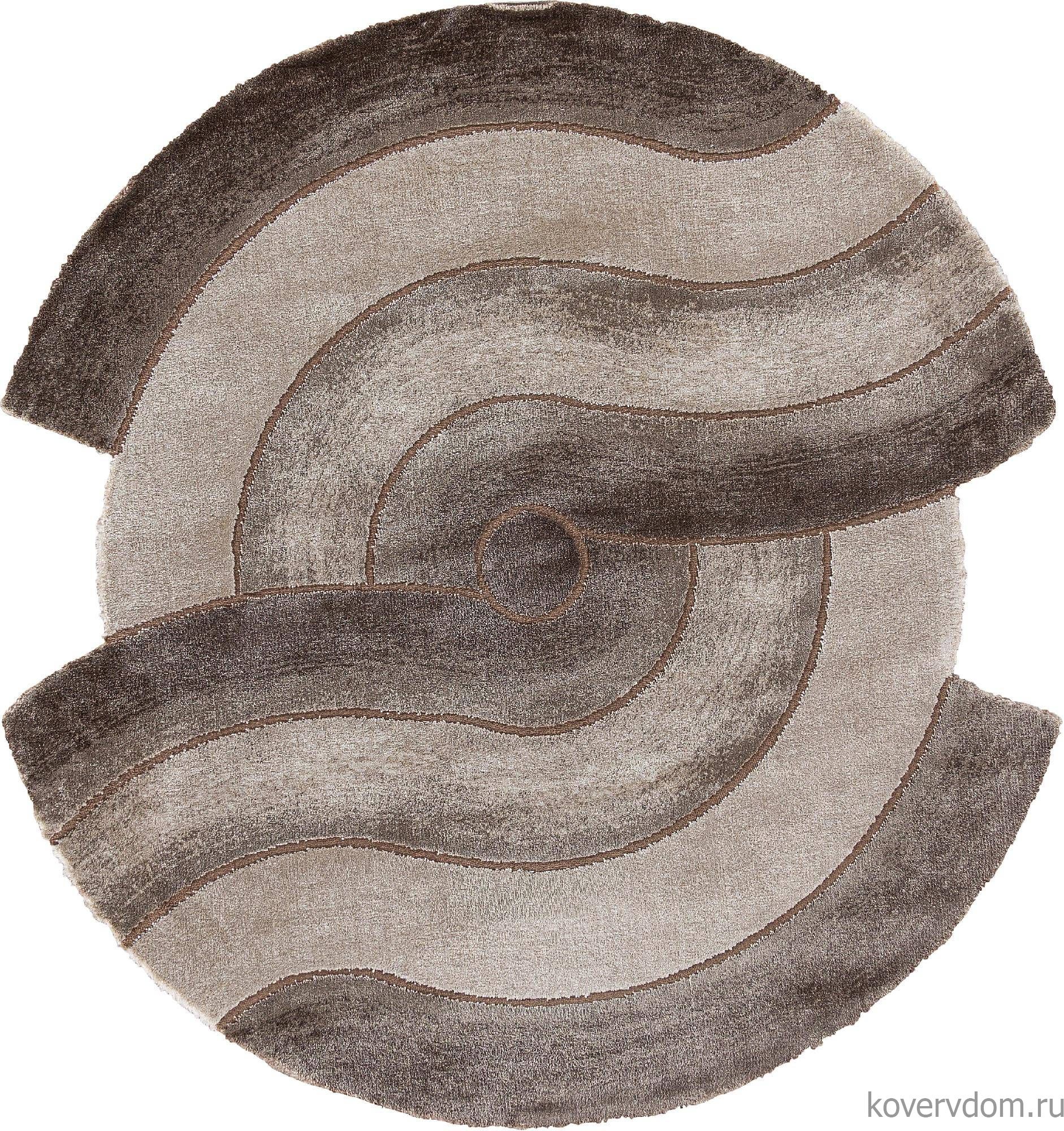 Ковер SAFIR 00836A BROWN / BROWN Круг