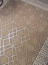 Круглый ковер PRAGA 06027A BEJ / KOYU VIZON