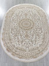 Овальный ковер обычный ворс ESSA-A 27239A CREAM / BEIGE Овал