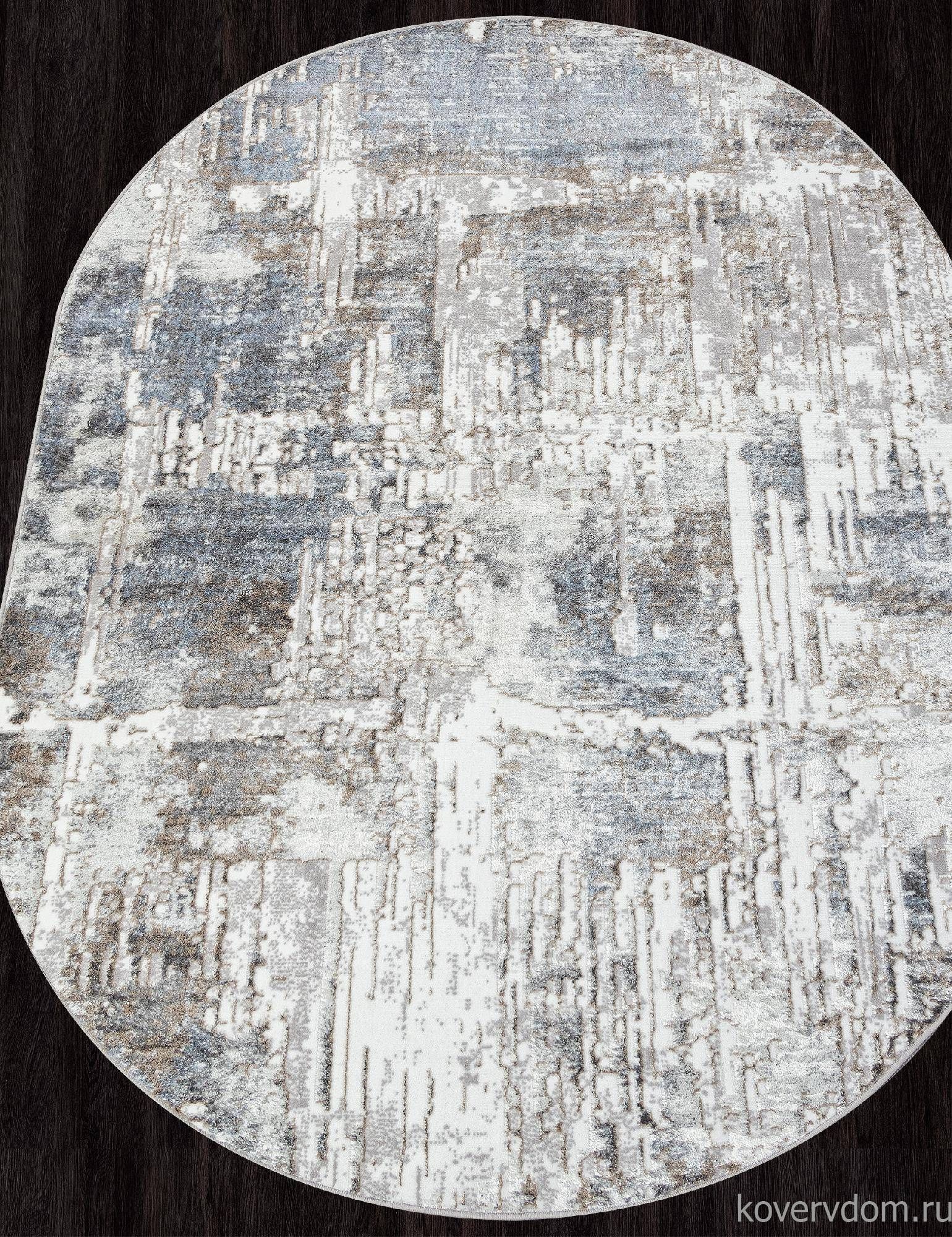 Ковер PARADIZE 06735B L.BLUE / GREY Овал Ковер PARADIZE 06735B L.BLUE / GREY Овал