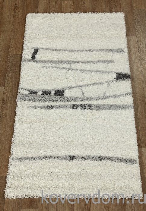Ковер фризе JAZZY KIMI white