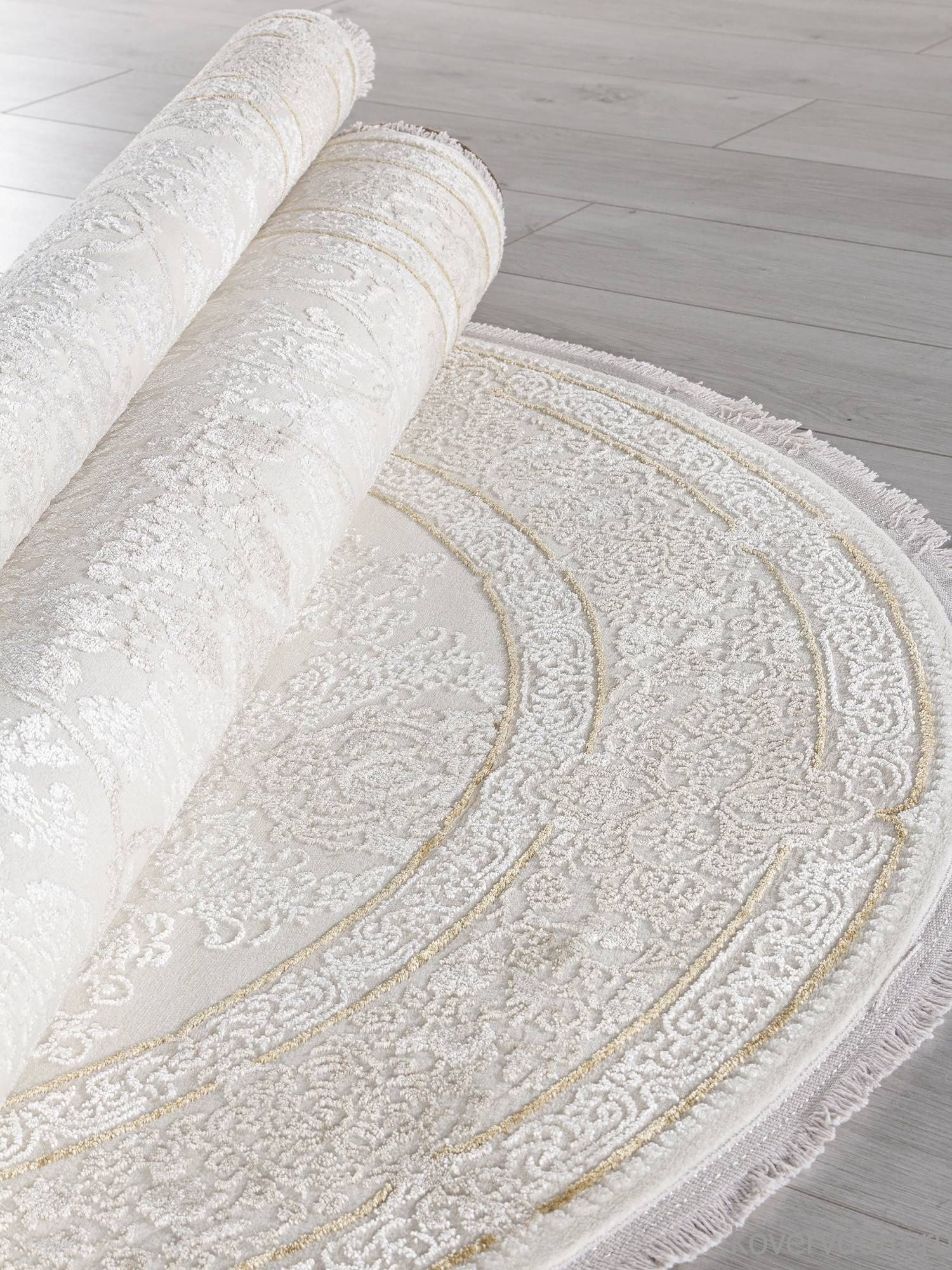 Ковер SANDALI 30031V CREAM / CREAM Овал Ковер SANDALI 30031V CREAM / CREAM Овал