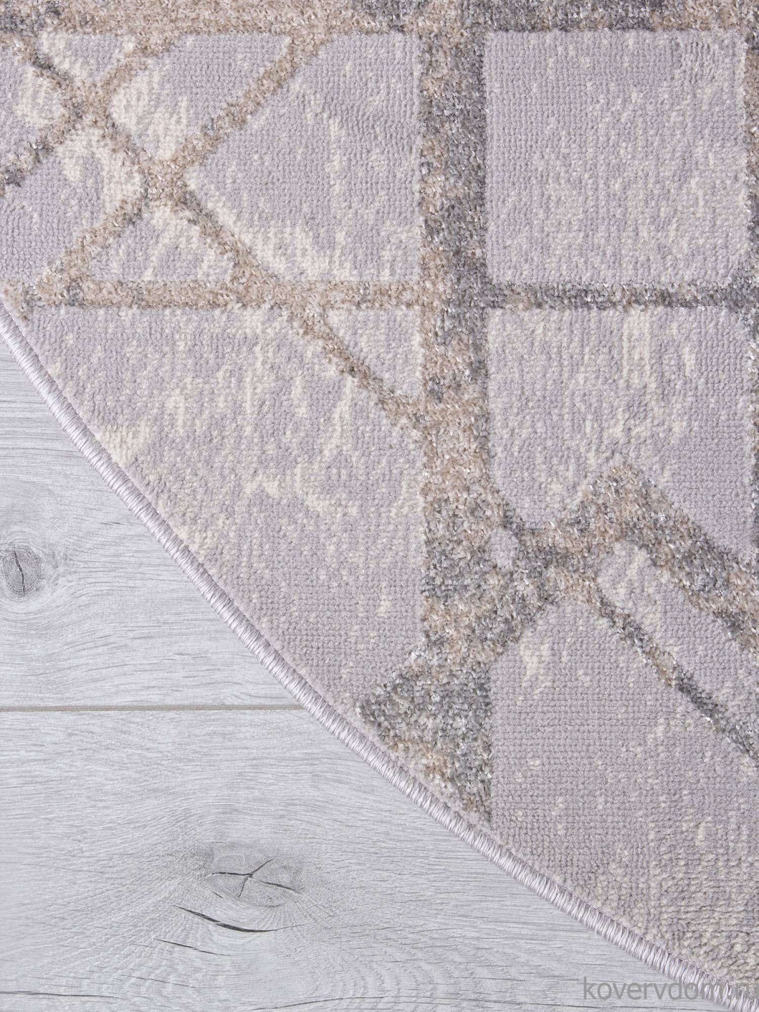 Ковер LIMAN F480 GRAY-BEIGE Овал