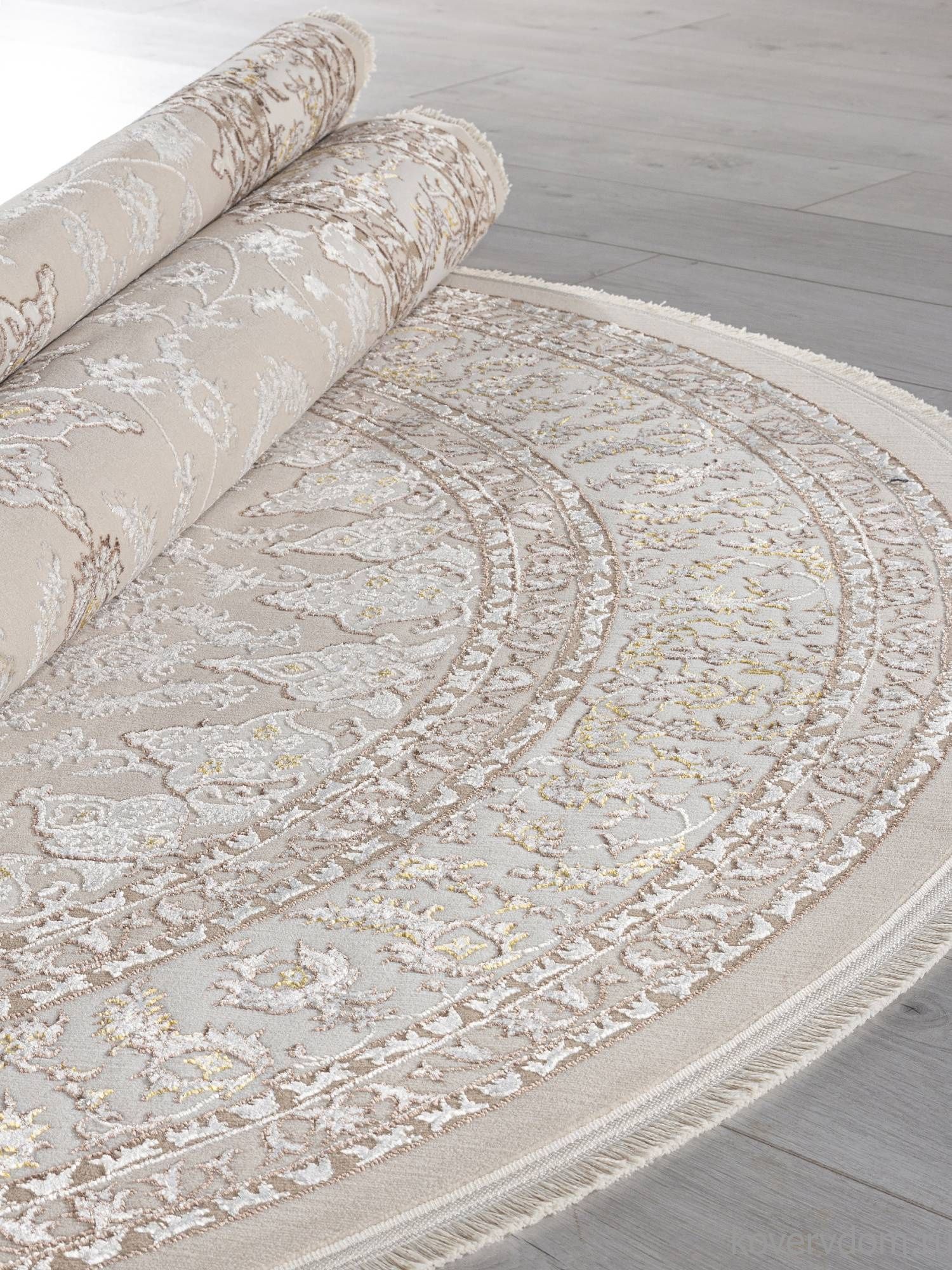 Ковер DELINA M108A BEIGE / CREAM Овал