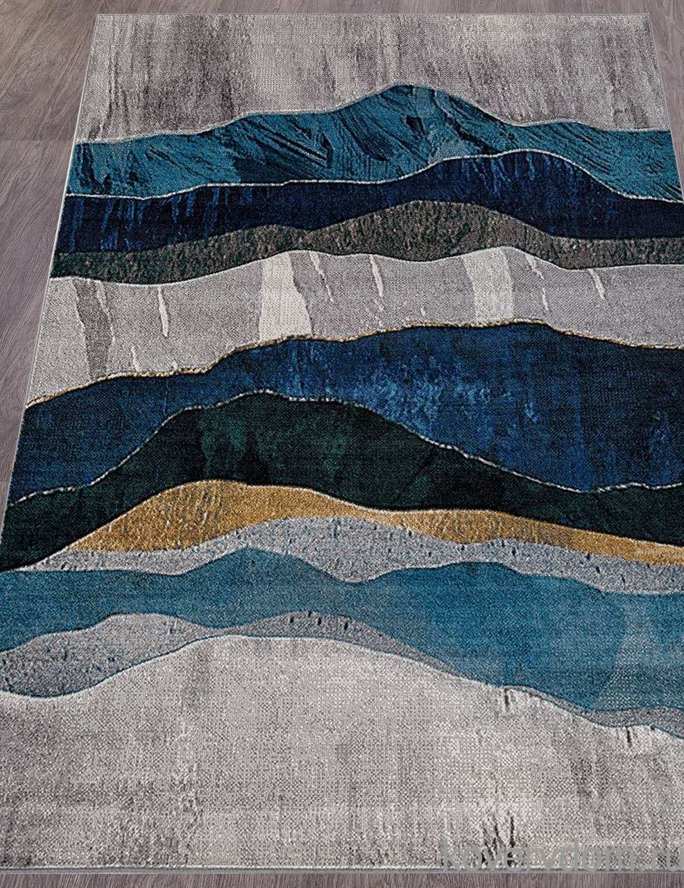 Ковер LONDON D826 GRAY-BLUE