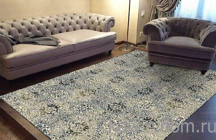 Ковер из вискозы и хлопка Royal Palace 14784 6131