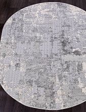 Ковер MARDAN 1253C COKEN D.GREY / K.GREY Овал