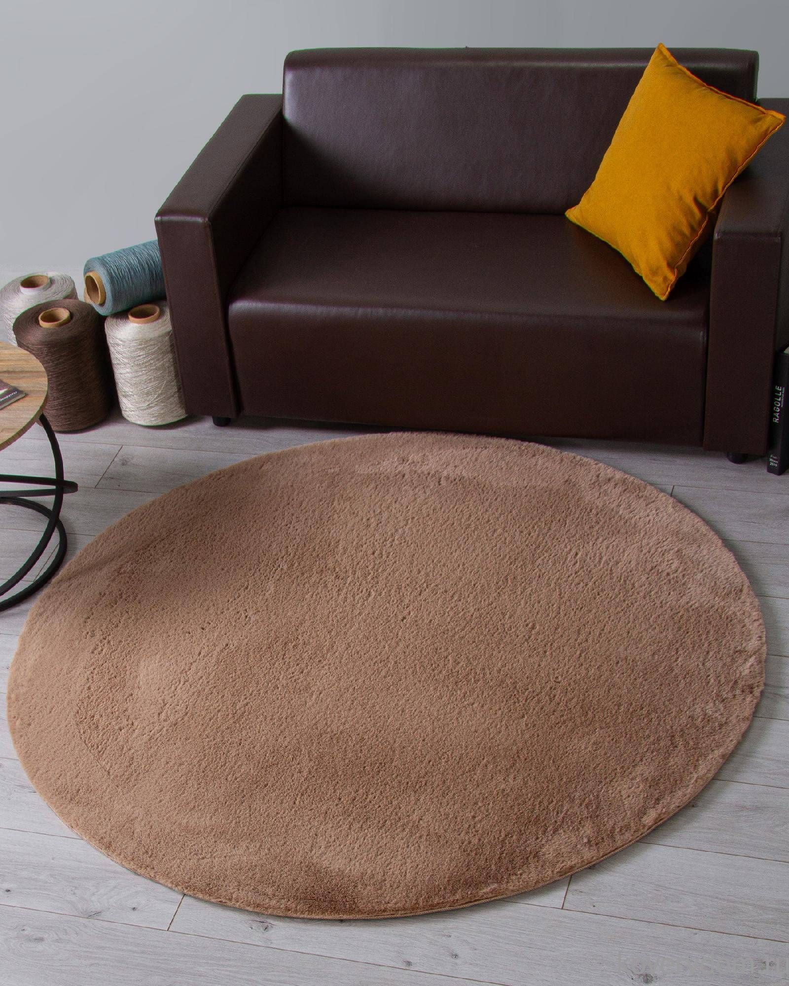 Ковер RABBIT LUXE PX2001 CAMEL Круг Ковер RABBIT LUXE PX2001 CAMEL Круг