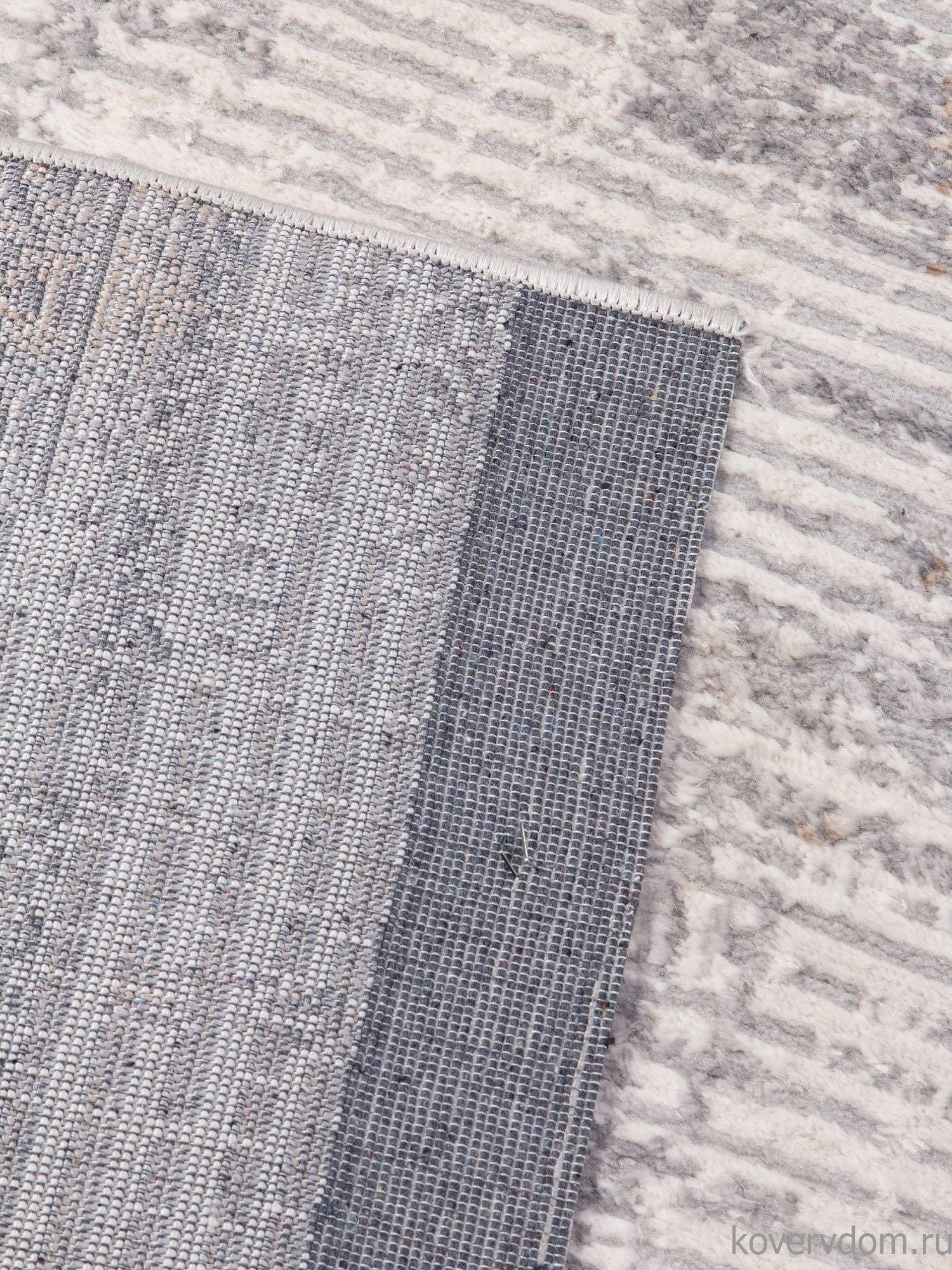 Ковровая Дорожка ALANYA 22403A WHITE / GREY SHR Ковровая Дорожка ALANYA 22403A WHITE / GREY SHR