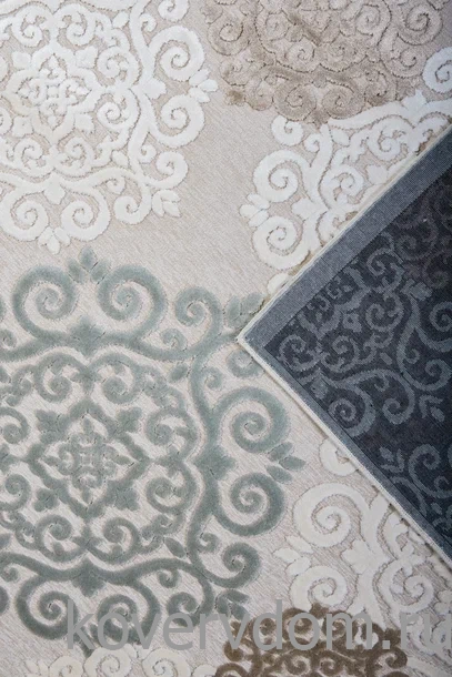 Рельефный ковер из вискозы GENOVA 38001 6555 61