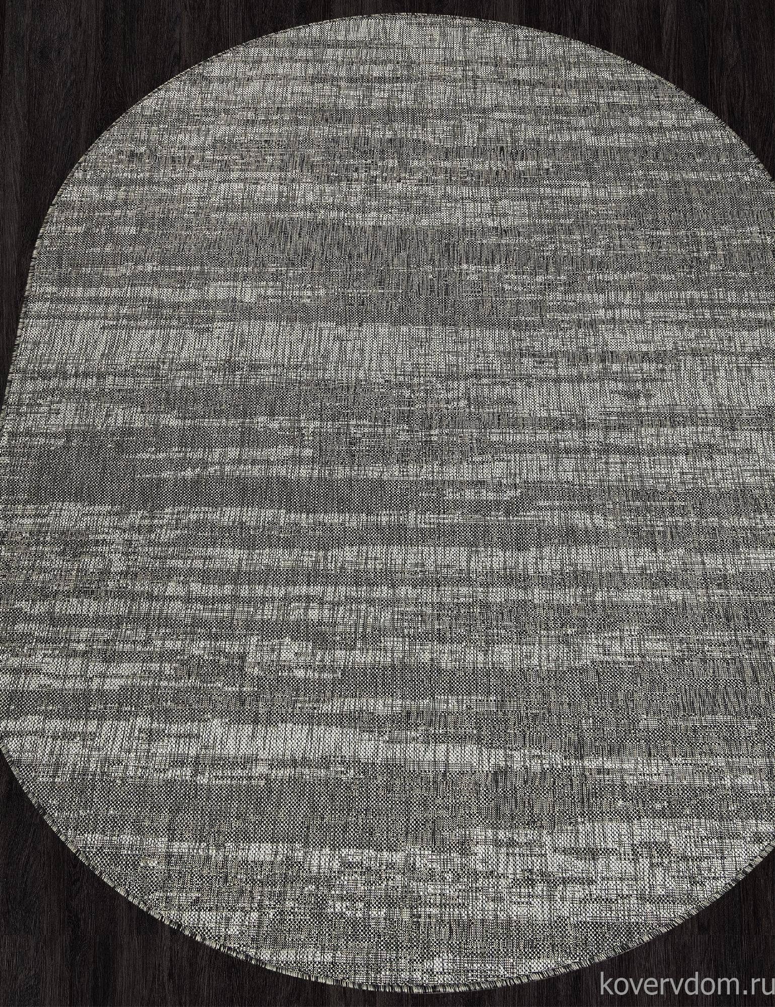 Ковер-циновка KAIR-A S143 GRAY Овал