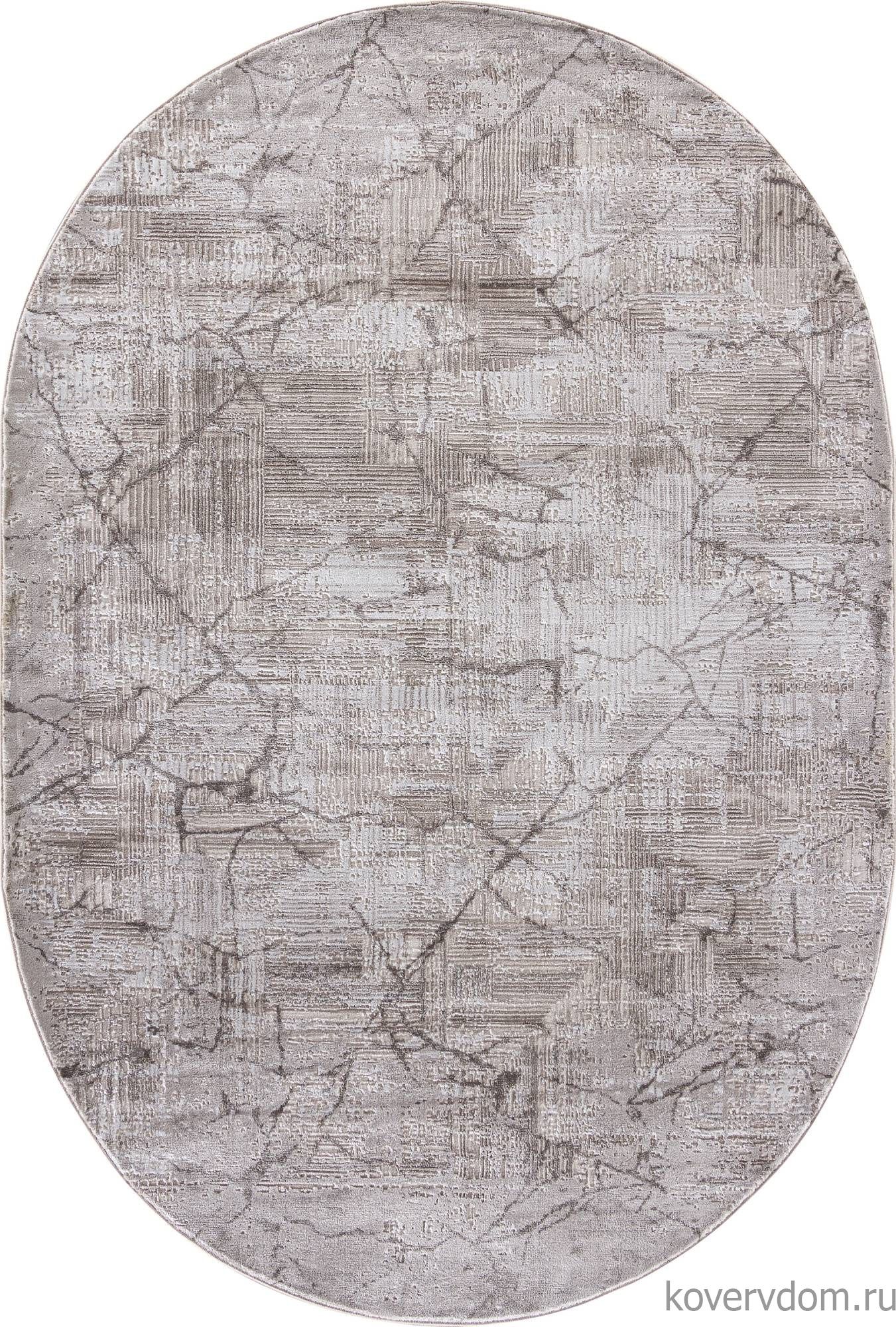 Ковер NENSI GL003A BROWN / BROWN Овал