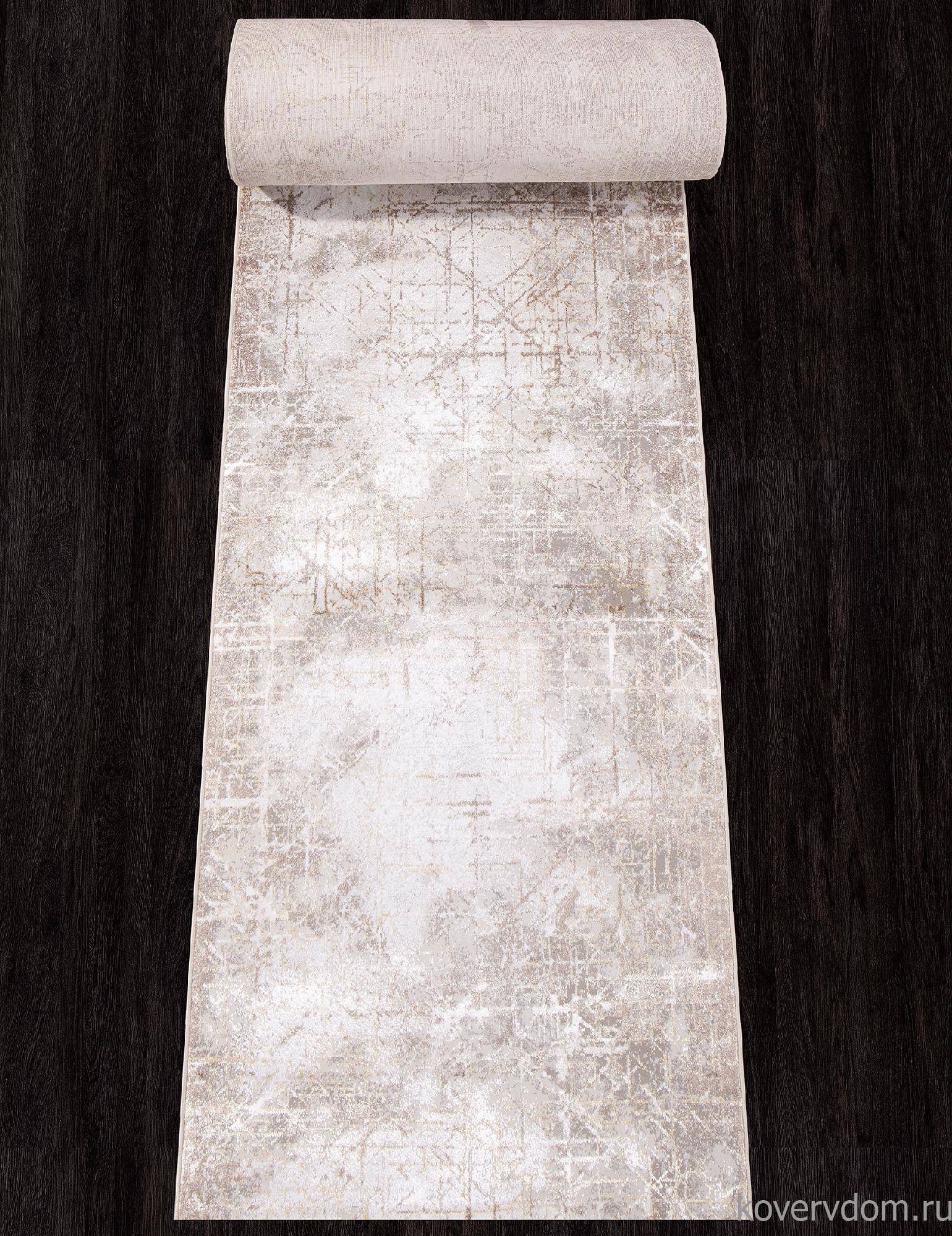 Ковровая Дорожка AJMAL LP 323 CREAM / BROWN Ковровая Дорожка AJMAL LP 323 CREAM / BROWN