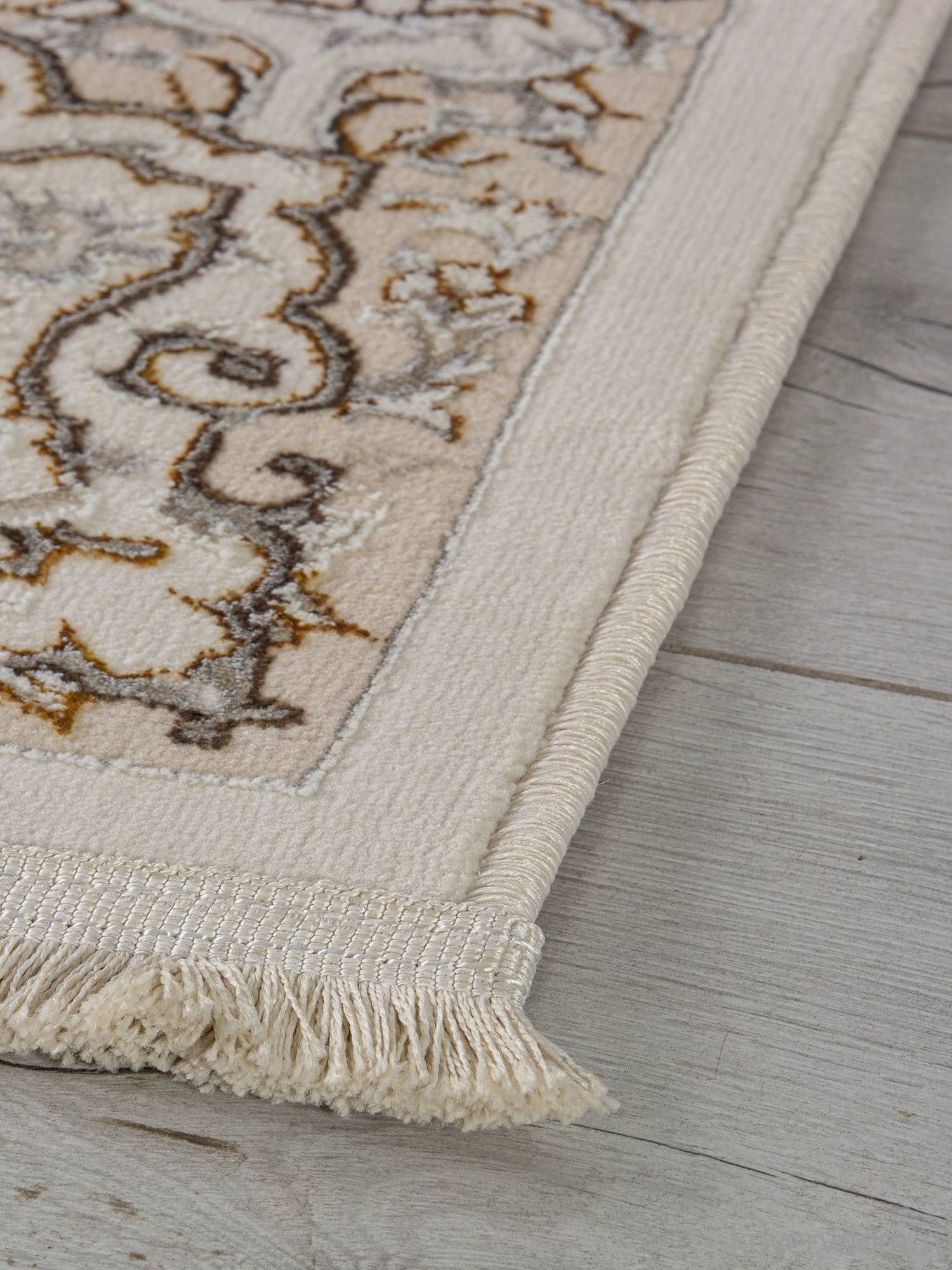 Ковер ZARINA M107A CREAM / CREAM Ковер ZARINA M107A CREAM / CREAM