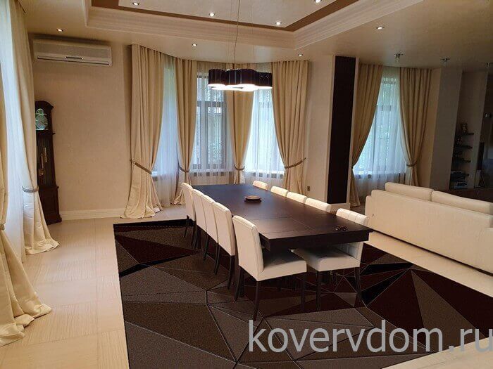 Авторский ковер ручной работы GEOMETRY