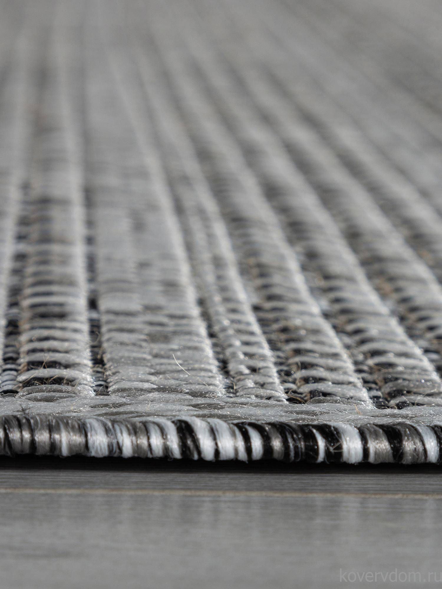 Ковер KAIR S157 DARK GRAY Овал